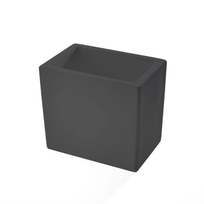 3SC Mood Black Стакан настольный, композит Solid Surface, цвет: чёрный матовый