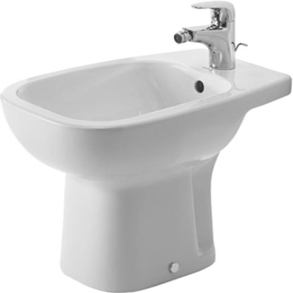 Duravit D-Code Биде напольное 35x54см, с перел., с 1 отв. под смес., цвет: белый