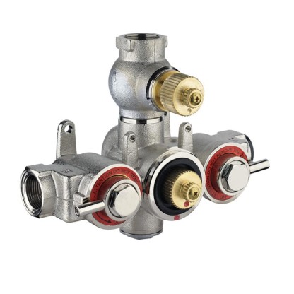 Nicolazzi Termostatico Термостат 3/4” с запорным вентилем, цвет: хром