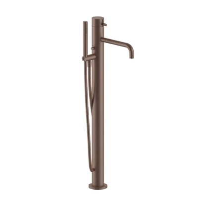 Fantini AF/21 Смеситель для ванны, напольный, излив: 250 мм, цвет: Matt Copper PVD