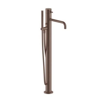 Fantini AF/21 Смеситель для ванны, напольный, излив: 250 мм, цвет: Matt Copper PVD