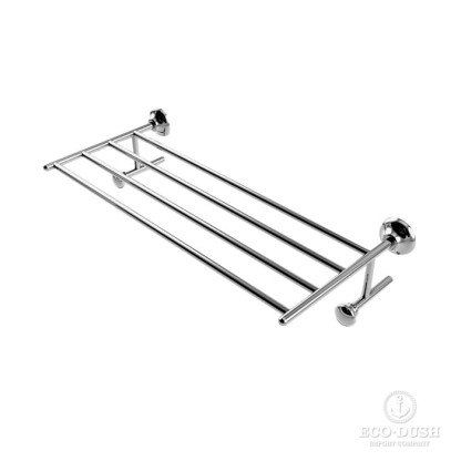 Stella Roma Полочка для полотенец подвесной, 1066 цвет: хром