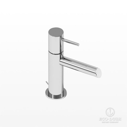 Stella Lucilla Смеситель для раковины на 1 отверстие 3224, длина излива 100мм, с донным клапаном, цвет: хром