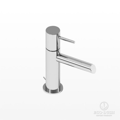 Stella Lucilla Смеситель для раковины на 1 отверстие 3224, длина излива 100мм, с донным клапаном, цвет: хром