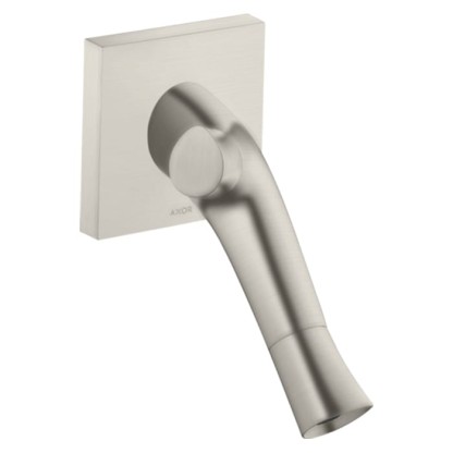 Axor Starck Organic Смеситель для раковины, встраиваемый, излив: 17.4см., цвет: сталь