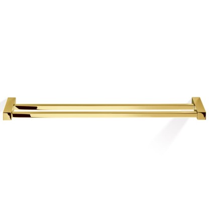 Decor Walther Corner HTD80 Полотенцедержатель 80см, двойной, подвесной, цвет: золото
