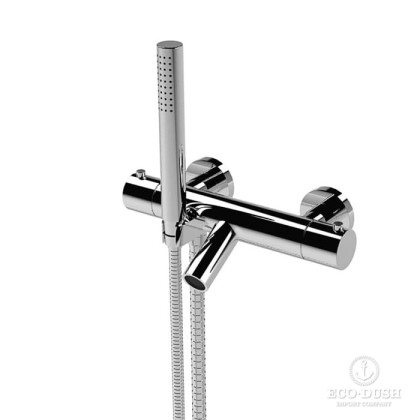 Stella Bamboo Термостатический смеситель для ванны 3267TM306 с ручным душем, цвет: хром