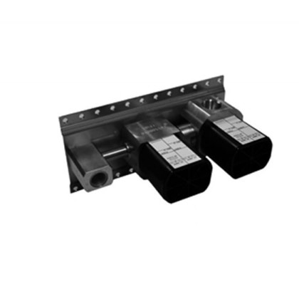 Fantini Внутренняя часть смесителя для душа, переключатель на 2 источника, 3/4", цвет: хром