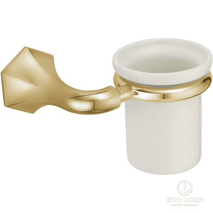 CISAL Cherie Стакан подвесной, цвет: золото/керамика