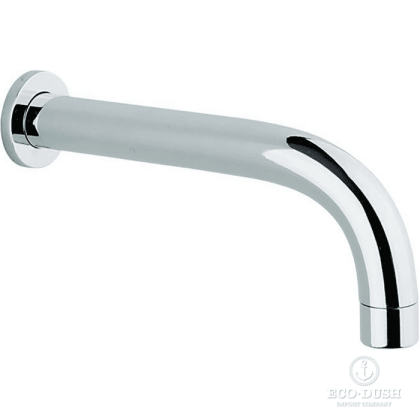 CISAL Излив настенный 250 мм для ванны, цвет: хром