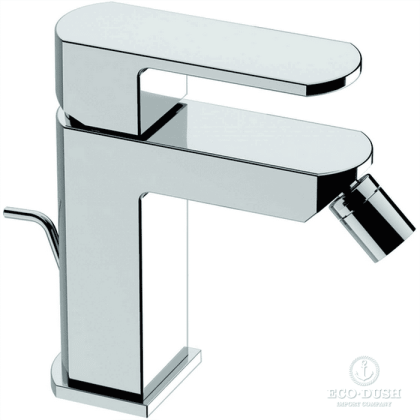 CISAL Roadster Смеситель однорычажный для биде на 1 отверстие с донным клапаном, цвет: хром