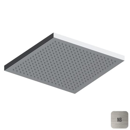 Almar Верхний душ 23х23см без держателя, цвет: Nicke Brushed