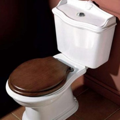 Azzurra Jubilaeum Унитаз моноблок 75x40xH88 см, слив в пол, с бачком, с механизмом, с креплением KIT 2000 C/C, цвет: Bianco lucido/хром