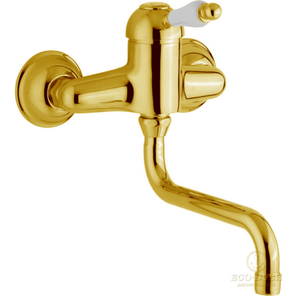 CISAL Arcana Empress Смеситель для кухни наружный, цвет: золото