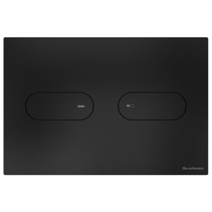 Artceram INOX Смывная клавиша, цвет: черный матовый