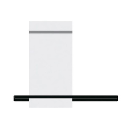 Bertocci Fly Релинг 96см для зеркала и аксессуаров из композита, цвет: черный матовый