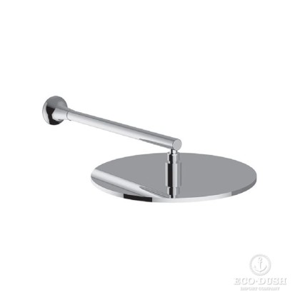 CISAL Vita Верхний душ с настенным держателем L=400мм D=300мм, цвет: хром