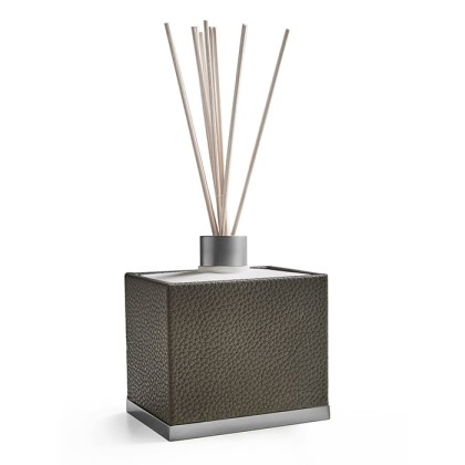3SC Milano Ароматический диффузор, настольный, цвет: коричневая эко-кожа/хром