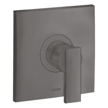 Axor Citterio Смеситель для душа, настенный, цвет: шлифованный черный хром