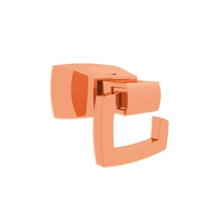 Bertocci Grace Крючок подвесной, цвет: розовое золото