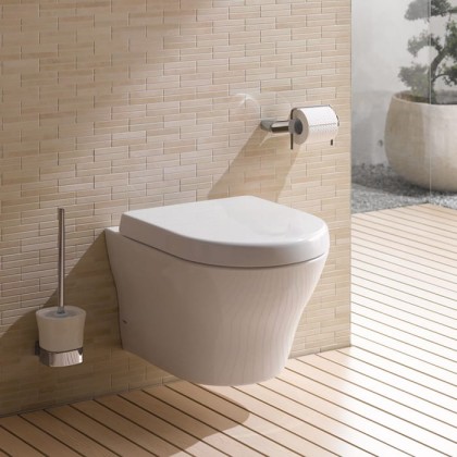 TOTO MH Унитаз подвесной 39.4x53x33.9см, безободковый, Tornado Flush, CeFiONtect, цвет: белый