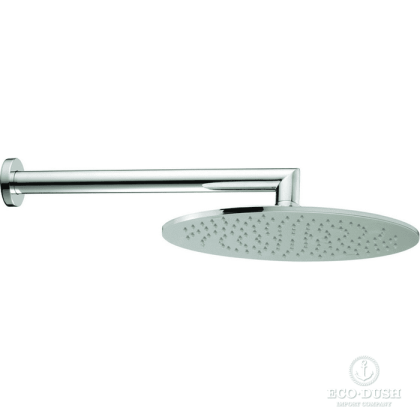 CISAL Shower Верхний душ 340х220 мм с настенным держателем L290 мм, цвет: хром