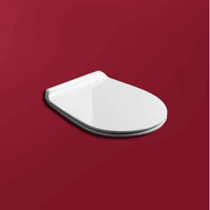 SIMAS Vignoni Сиденье для унитаза, с микролифтом, цвет: белый/хром