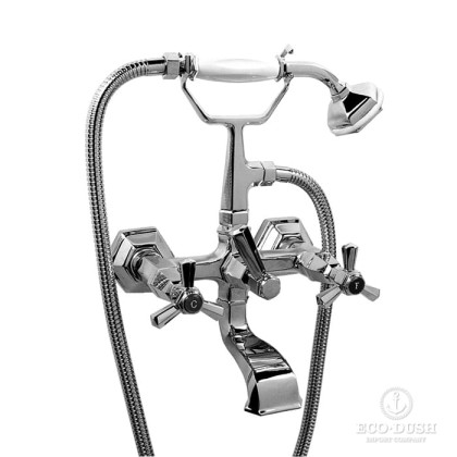 Stella Eccelsa Смеситель для ванны 3274/306 с ручным душем, цвет: хром