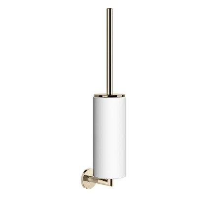 Gessi Anello Ершик для унитаза, подвесной, цвет: Finox Brushed Nickel/белый