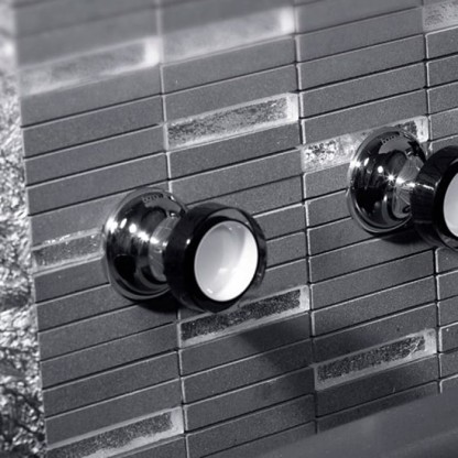 Bongio Soffi Встраиваемый прогрессивный смеситель  цвет: черно-белый/хром