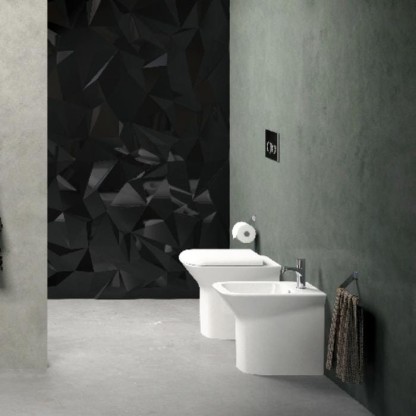 AZZURRA PRUA Унитаз напольный 52х35см, цвет: белый