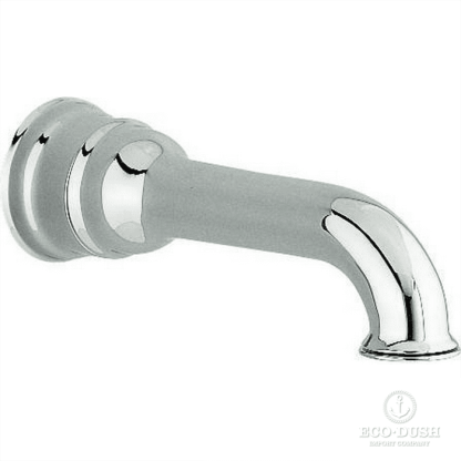 CISAL Излив настенный 220 мм для ванны, цвет: хром