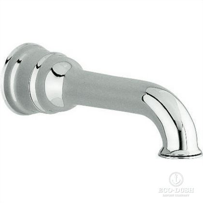 CISAL Излив настенный 220 мм для ванны, цвет: хром