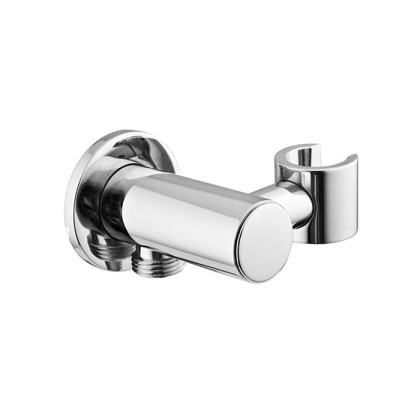 Nicolazzi Держатель душевой ручной лейки, с подводом воды 1/2", цвет: хром