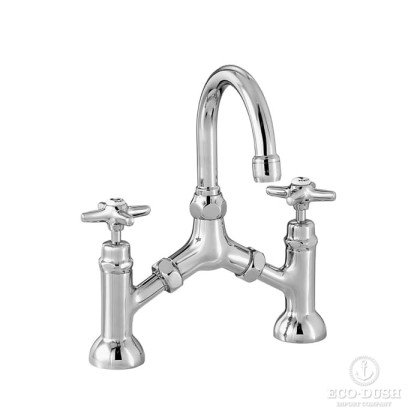 Stella Italica Смеситель для раковины на 2 отверстия 3215, цвет: хром