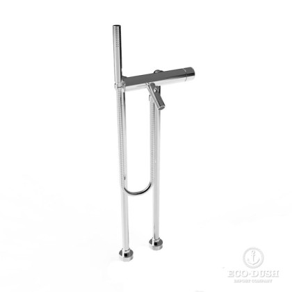 Stella Bamboo Напольный смеситель для ванны 3267CL306 с ручным душем, цвет: хром