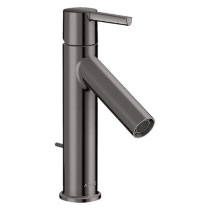 Axor Starck Смеситель для раковины 100, на 1 отв., с донным клапаном, цвет: полированный черный хром