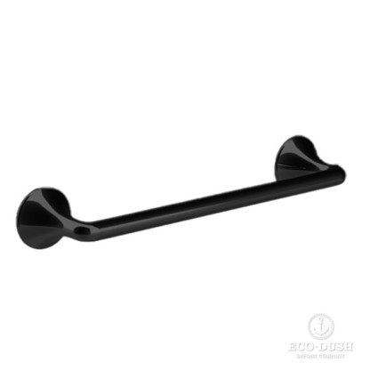 Cisal Vita Полотенцедержатель 30см, цвет: черный матовый