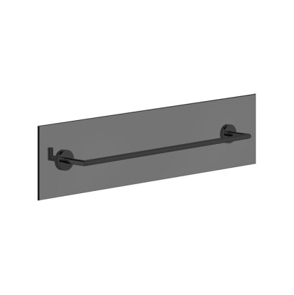 Gessi Tondo Полотенцедержатель для крепления на стекло. 60 см, цвет: Black XL