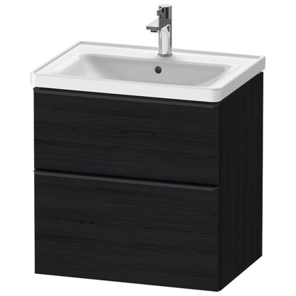 Duravit D-Neo Тумбочка подвесная 63.4x45.2х62.5см., раковина, 1 ящик, цвет: Black Oak