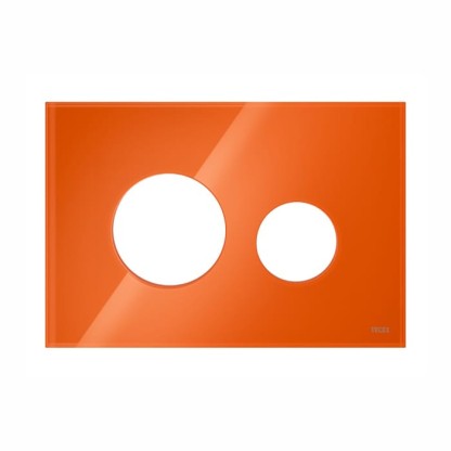TECEloop Лицевая панель , стекло, цвет: оранжевый