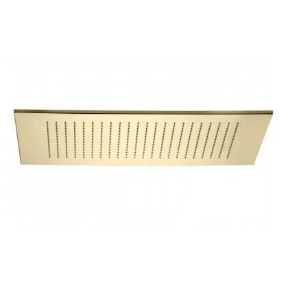 Bongio Soffioni Верхний душ прямоугольный 412х600 мм, цвет: золото