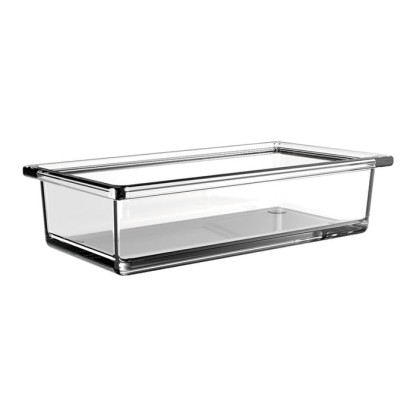 EMCO Liaison Органайзер для рейлинга, прямоугольн., настольный, цвет: прозрачное стекло