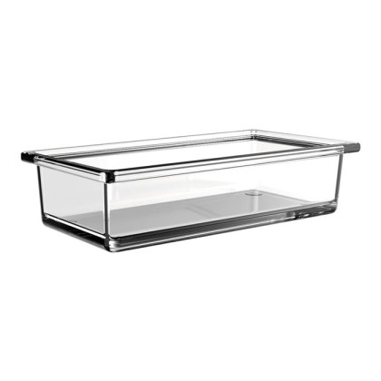 EMCO Liaison Органайзер для рейлинга, прямоугольн., настольный, цвет: прозрачное стекло