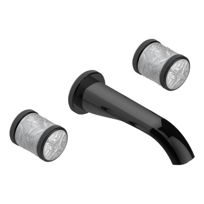 THG Hirondelles Смеситель для раковины, встраиваемый, цвет: Brown bronze color PVD