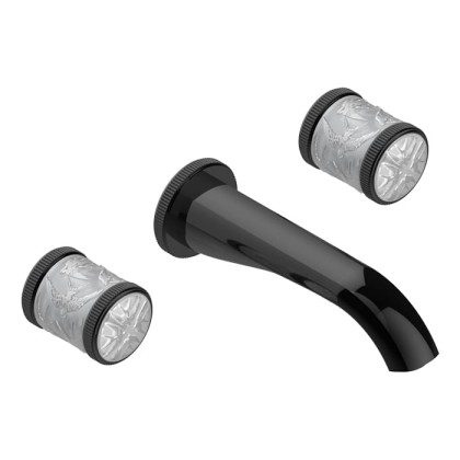 THG Hirondelles Смеситель для раковины, встраиваемый, цвет: Brown bronze color PVD