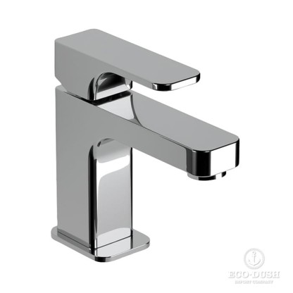 Cisal Cubic Смеситель для раковины, на 1 отв., цвет: хром