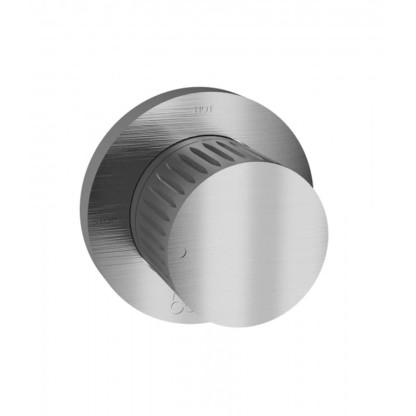 Bongio Time 2020 Переключающий вентиль внешняя часть на 2 источника, нержавеющая сталь