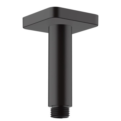 Hansgrohe Vernis Shap Потолочный держатель 100 мм, цвет: матовый черный