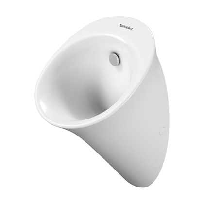 Duravit White Tulip Писсуар 32х34см., без смывного края, с вытяжкой, подача воды сзади, сток горизонтальный, без "мушки", цвет: белый